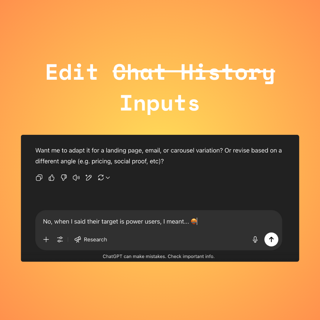No Chat Interface